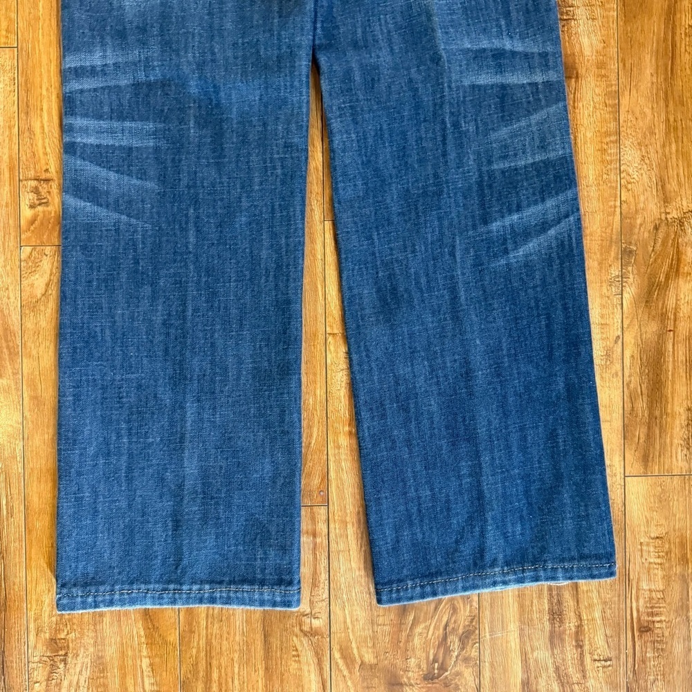 BORRY Women's 90’s Classic Blue Straight Bootcut Jeans Denim Pants Size 28 - Picture 9 of 9